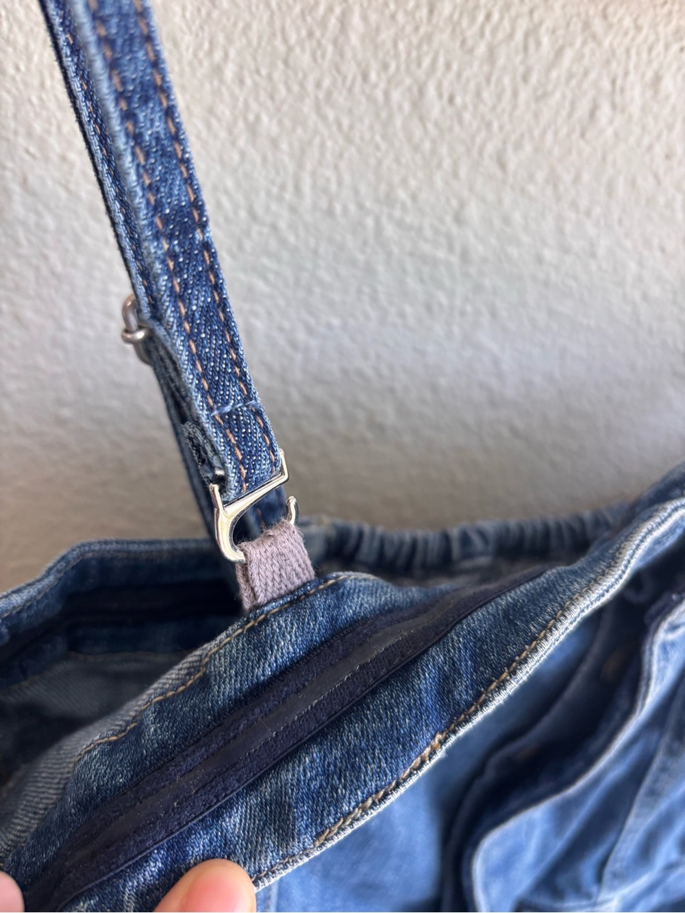 We The Free Dark Blue Denim Romper - Picture 6 of 10
